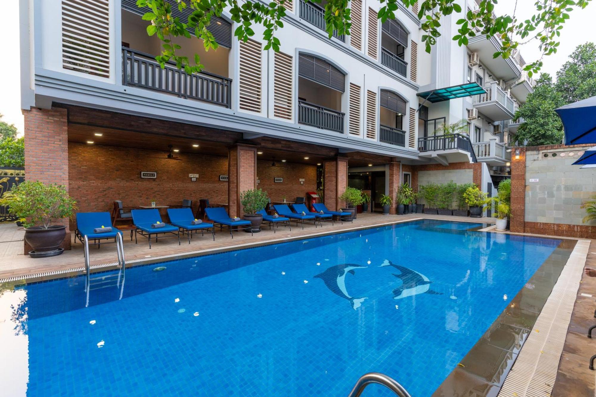 Blanc Smith Hotel Sziemreap Kültér fotó